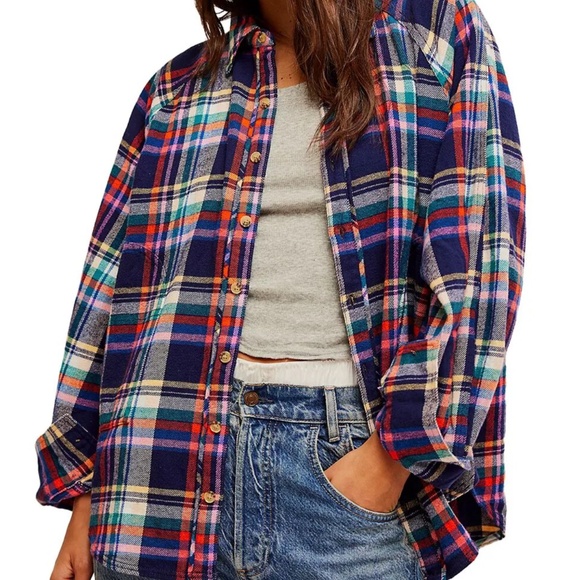Free people Girl meets boy flannel - Picture 4 of 4